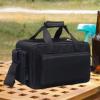 AsrMyjcx Water Resistant Camera Storage Bag with Shoulder Strap Messenger Bag for DSLR SLR Cameras Portable Versatile Photography Case, Only Bag view 4