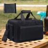 BaotyJie Waterproof Camera Shoulder Bag Shockproof 13.7x8.3x8.6inch Tear Resistant Comfortable Lightweight Nylon Cross Body Bag, with 1 Divider view 3