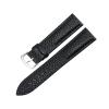 Genuine Leather Watch Strap For Cartier Tank Santos Pin Buckle(Black s1,20mm) view 1