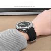 Arc Mouth Silicone Watch Strap For Iwc Portofino Pilot's Watches Pin Buckle(Gray s1,22mm) view 4