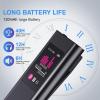 CHEOTIME 32GB Digital Voice Recorder, Portable Wearable Mini Audio Recorder with Back Clamp, Voice Activated Recording Device for Lectures (32G) view 2