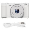 CHEOTIME Digital Camera, 80MP 5K Video Compact Camera 2.8 Inch 270 Flip Screen 18X Zoom Vlogging Camera for Boys Girls Kids Travel Photography Beginners Recording (White) view 1