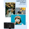 CHEOTIME Digital Camera, 80MP 5K Video Compact Camera 2.8 Inch 270 Flip Screen 18X Zoom Vlogging Camera for Boys Girls Kids Travel Photography Beginners Recording (White) view 4