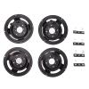 4Pcs Speaker Basin Frame 5 Inch, Reverse Speaker Basin Stand with Foot Solder Tabs, Temperature Iron Frame for DIY Speaker Repair and Replacement, Compatible with 5 Inch Speakers view 1