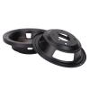4Pcs Speaker Basin Frame 5 Inch, Reverse Speaker Basin Stand with Foot Solder Tabs, Temperature Iron Frame for DIY Speaker Repair and Replacement, Compatible with 5 Inch Speakers view 4