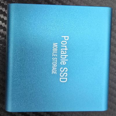 4T External SSD  4000GB Portable Solid State Drive Mobile Storage with USB 3.0 & Type-C, Slim Shockproof Storage for Windows, Mac & Linux, iPhone, Harmony, Android.