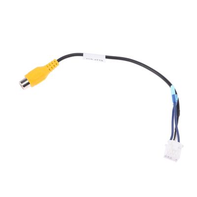 1PC Reversing Rear View Cable Adaptor for Car Stereo Radio DVD Radio Monitor Cable Connector 10Pin Rear View Backup Camera(A1)