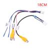 1PC Reversing Rear View Cable Adaptor for Car Stereo Radio DVD Radio Monitor Cable Connector 10Pin Rear View Backup Camera(A1) view 2