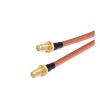 BAISULI 1PC Coaxial RG400 Double Shielded Cable Pigtail SMA Male to SMA Male Plugs Low Loss 50 Ohm Coaxial Cable Jumper(SMA F to SMA F,50cm) view 1