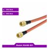 BAISULI 1PC Coaxial RG400 Double Shielded Cable Pigtail SMA Male to SMA Male Plugs Low Loss 50 Ohm Coaxial Cable Jumper(SMA M to SMA M,10Meter) view 2