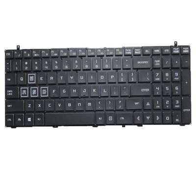 (4-Zone RGB Backlight) Notebook RGB Backlit Keyboard for Gateway GGNC71719 GGNC71719-BK English US Black No Frame New