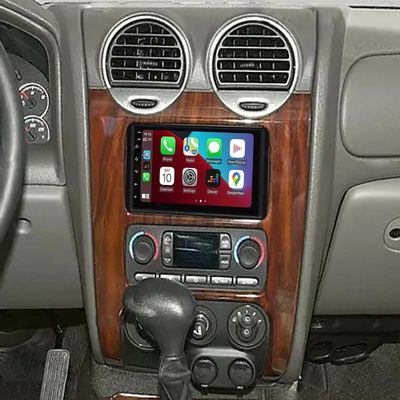7" Car Stereo for GMC Envoy 2002-2006 Radio Upgrade with Backup Camera 2+32G Touch Screen Stereo for GMC Envoy Head Unit 2002-2006 with Wireless Carplay Android Auto Radio Bluetooth GPS Navi WiFi SWC