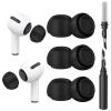 3 Pairs Replacement Ear Tips for Airpods Pro 2nd and Airpods Pro Generation with Cleaner Kit, Portable Storage Box, Noise Reduction Hole & Built-in Dust Guard Screen, Silicone Ear Tips for Airpods Pro view 1