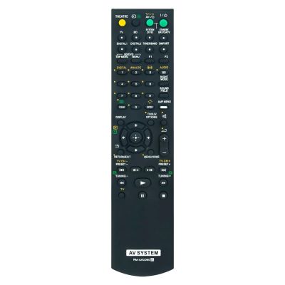 RM-AAU060 Replacement Remote Control for Sony Multi Channel AV Receiver Home Theatre System in Living Rooms or Rooms, No Programming or Pairing Needed, Replace Remote Compatible Models HT-FS3 SA-WFS3