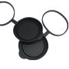 DKUWBJAS Universal Binocular Lens Covers - 10x42 Rubber Caps | Protective Objective & Eyepiece Lens Cover Set, Dustproof Shockproof Rain Guard for Outdoor Bird Watching Hunting Travel view 1