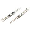 100 Pcs 1.5MM Automotive Crimping Wire Terminal Brass Tinned Male Splice Pins of FCI 211CL2S2160 view 3