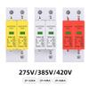 AC SPD 2P 275V 385V 420V 20KA 40KA 60KA House Lightning Surge Protector Protection Protective Low-Voltage Arrester Device(275V,10-20KA) view 2