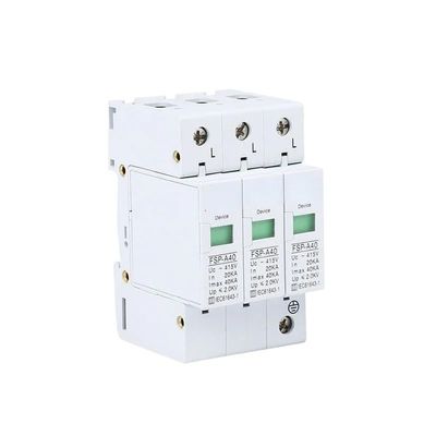 3P 150-200ka 230V/275V 358V/420V Surge Voltage Protection