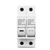 1P 2P DC Fuse Holder 10 * 38mm High Voltage Solar PV 1100V TOPV-30 Base Photovoltaic System Protection Protector gpV(2P Without LED) view 2