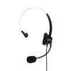 H360 RJ9 Telephone Headset, Call Center Headset with Noise Canceling Mic, RJ9 Cord Headset for Customer Service, Lightweight ABS Monaural Headphones with HD Microphone view 4