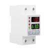 110VAC 120VAC 40A 63A Din Rail Dual Display Adjustable Over Voltage Current and Under Voltage Protective Device Protector Relay(80A) view 2