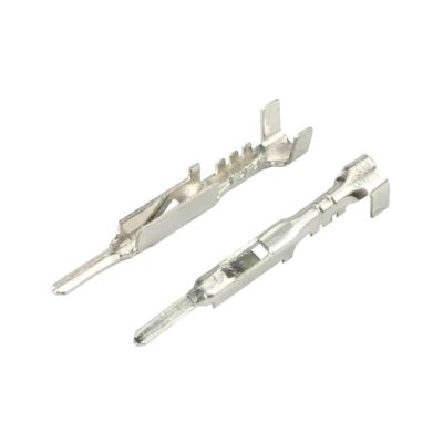 100 PCS 1.5 Series Copper Terminals Automotive Terminals Tinned Pin DJ611A-1.5A