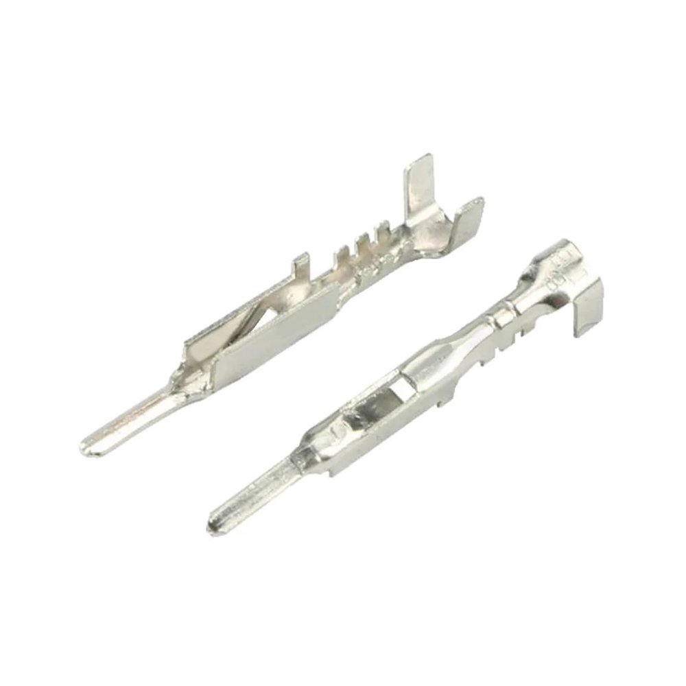 100 PCS 1.5 Series Copper Terminals Automotive Terminals Tinned Pin DJ611A-1.5A