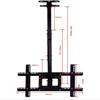 Adjustable Ceiling Mount TV Stand, Teles TV Lifter, TV Stand Fits Most 37-65 Inch TVs Up to 50kg view 2