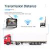 9 Inch Wireless Backup Camera for Truck RV Backup Camera Wireless, 4 Channels Split Screen, BSD Alert, Night Vision, IP68K Waterproof, for Truck, Pickup, Trailer, Cars - Parking Safety view 4