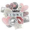 10 Pcs Y2K Aesthetic Stickers, Retro 2000s Vinyl Decals with Cassette Tape, Camera, Lips, Heart & Money Designs, Waterproof Laptop Stickers for Teens, Girls & Scrapbook Decor view 1