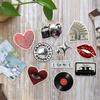 10 Pcs Y2K Aesthetic Stickers, Retro 2000s Vinyl Decals with Cassette Tape, Camera, Lips, Heart & Money Designs, Waterproof Laptop Stickers for Teens, Girls & Scrapbook Decor view 2