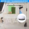 4 Pcs Light Diffusers Sock, 7"/18cm Diffuser Lamp Sock Soft Covers, White Standard Cloth Diffusers Light Socks, LampShade Reflector Lamp Socks for Studio Strobe Reflectors view 2