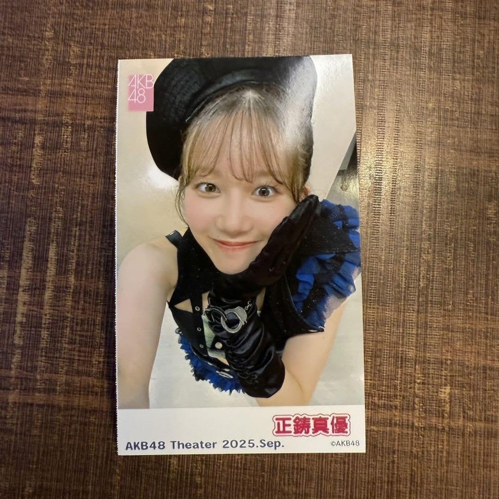 AKB48 Theater Ping Pong September Instant Camera-Style Photo Masaaki Masaaki