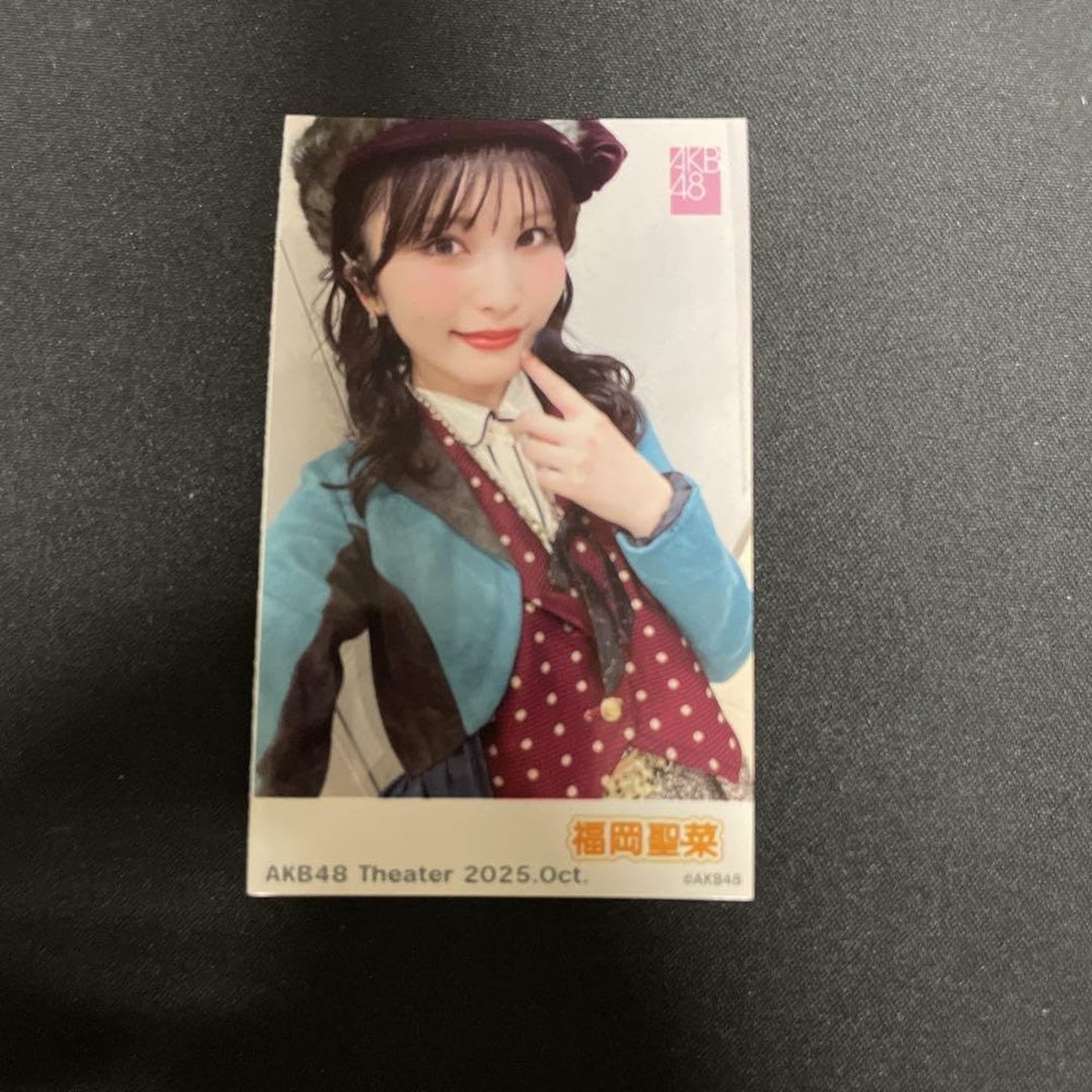 AKB48 Theater Ping Pong October Instant Camera-Style Photo Fukuoka Seina