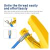4-in-1 RJ45 Network Cable Tool with Cutting, Stripping, untangling and straightening Functions(Blue) view 4