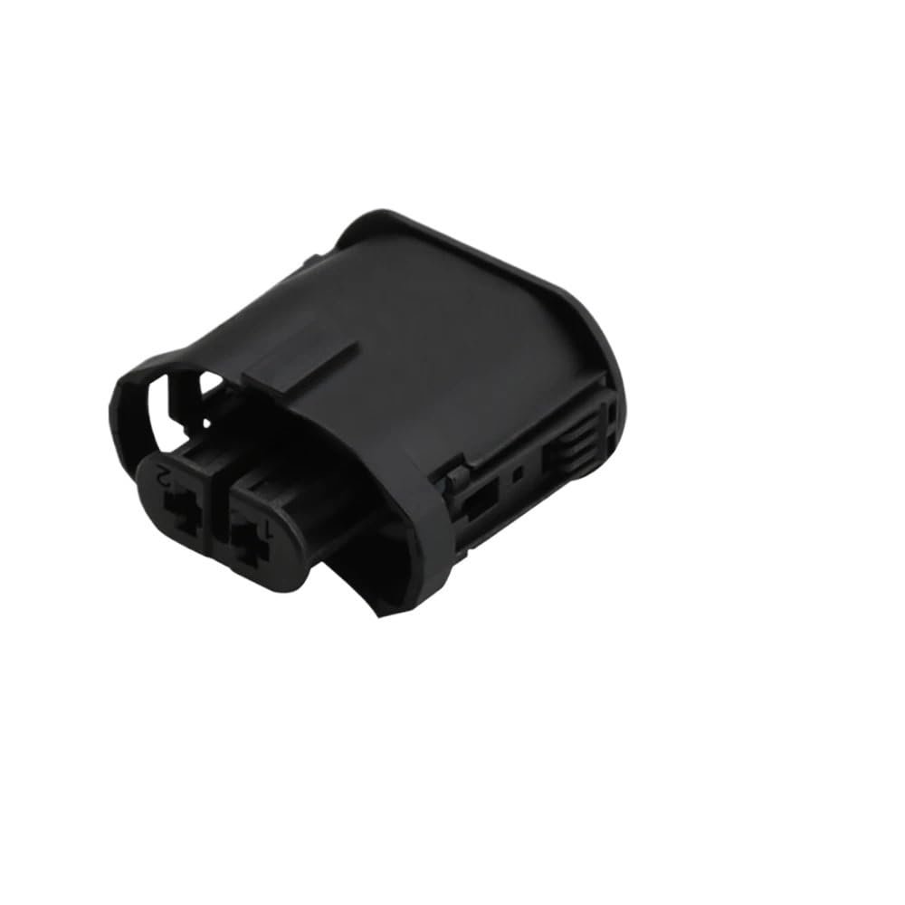Car Connector 1-20 Sets 2 Pin Female Auto Front Fog Light Socket Female Water Proof Lamp Connector 1-1355668-2(1Set)