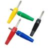 10PCS 4mm Banana (+ Socket Connector) Binding Post Lantern Male Female Pair Terminal Breadboard Socket(Yellow 10Pcs) view 4