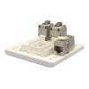 3 Port CAT6A CAT7 RJ45 Wall CAT 7 Jack Triple Outlet LAN Panel(CAT6A) view 3