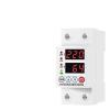 220V 63A Din Rail Adjustable Digital Over Under Voltage Surge Protector Relay Current Protection Auto Reset Protection Device view 2