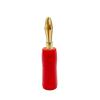 10Pcs 4mm Banana Plugs Gold Plated Non Slip Shell Musical Speaker Cable Wire Pin Banana Connectors(10 Black) view 4