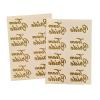Gold Wedding BrideTeam Temporary Tattoos - 2Sheets Glitter Styles Party Decoration, Bridesmaid Favor, Bride to Be Gift, Bridal Shower Supplies view 3
