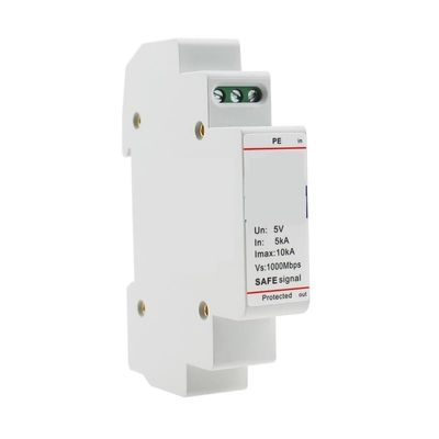 5V 5KA 10KA 1000M Network Surge Protection Device SPD Din Rail House Surge Protector Protective Low-Voltage Arrester