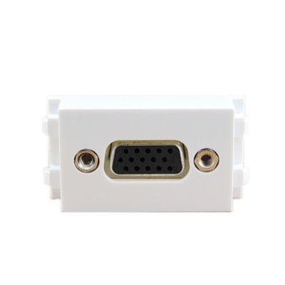15-pin VGA Slot Socket PC kit Female to Female mini Male to Female Conversion Module Adapter