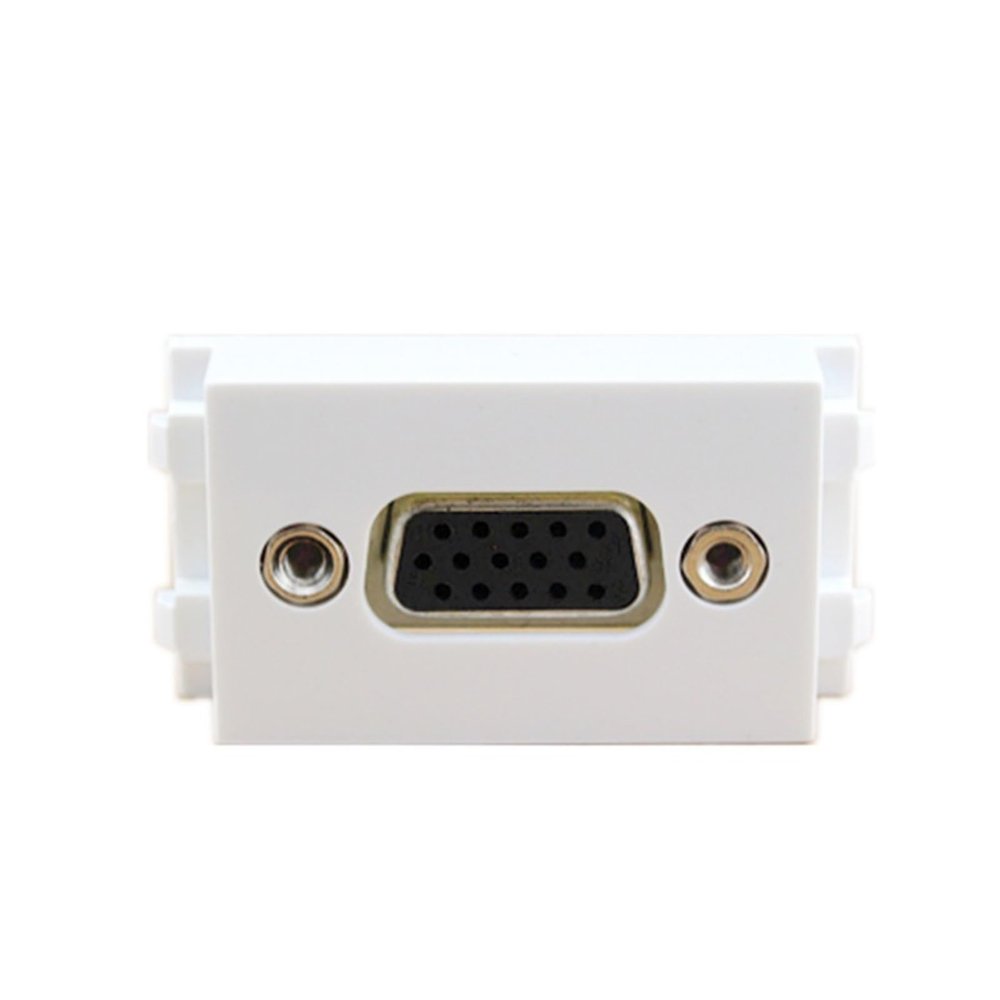 15-pin VGA Slot Socket PC kit Female to Female mini Male to Female Conversion Module Adapter