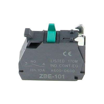 10pcs Button Switch Contact Block Zbe-101 No/Zbe-102 Nc XB4/XB5(ZBE101)