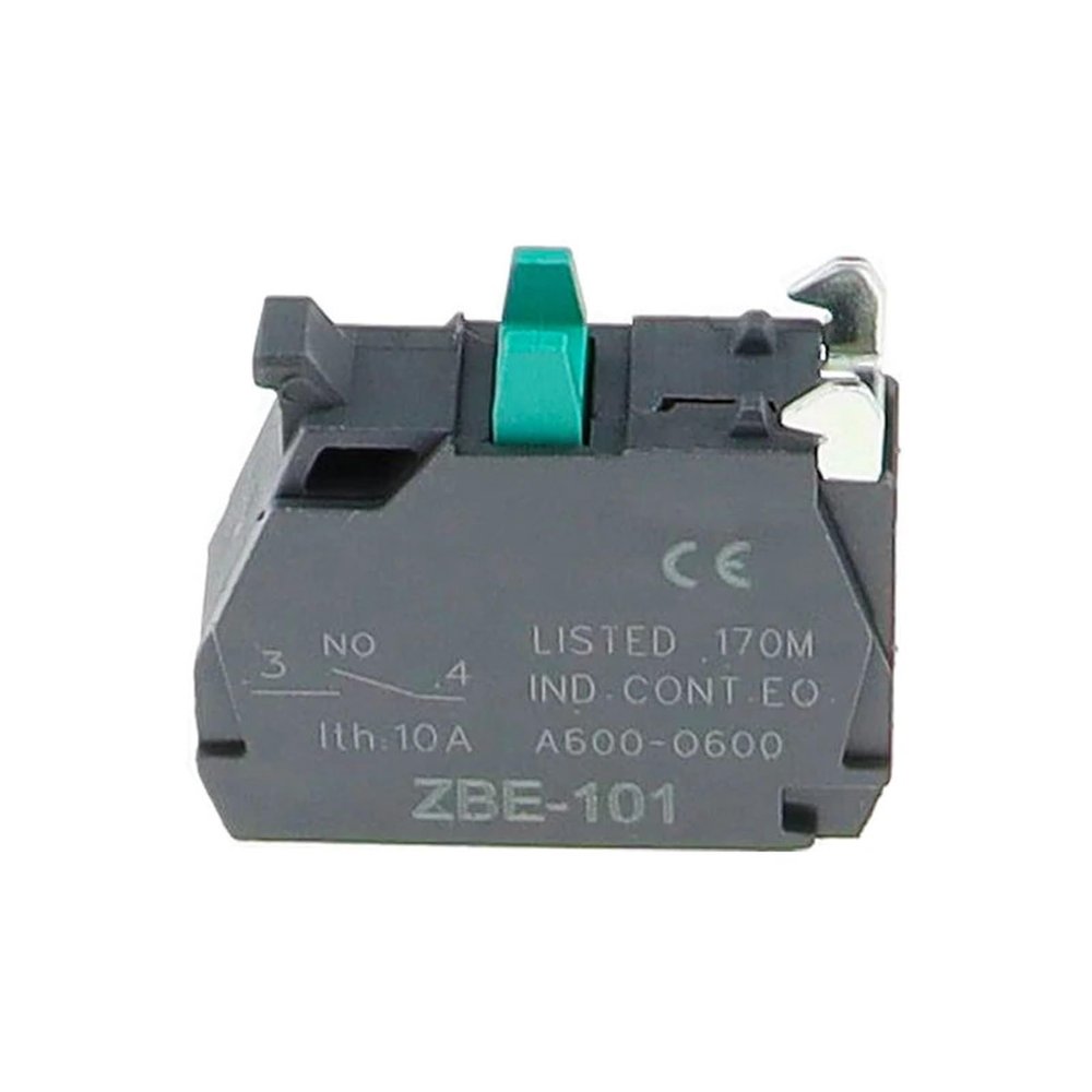 10pcs Button Switch Contact Block Zbe-101 No/Zbe-102 Nc XB4/XB5(ZBE101)