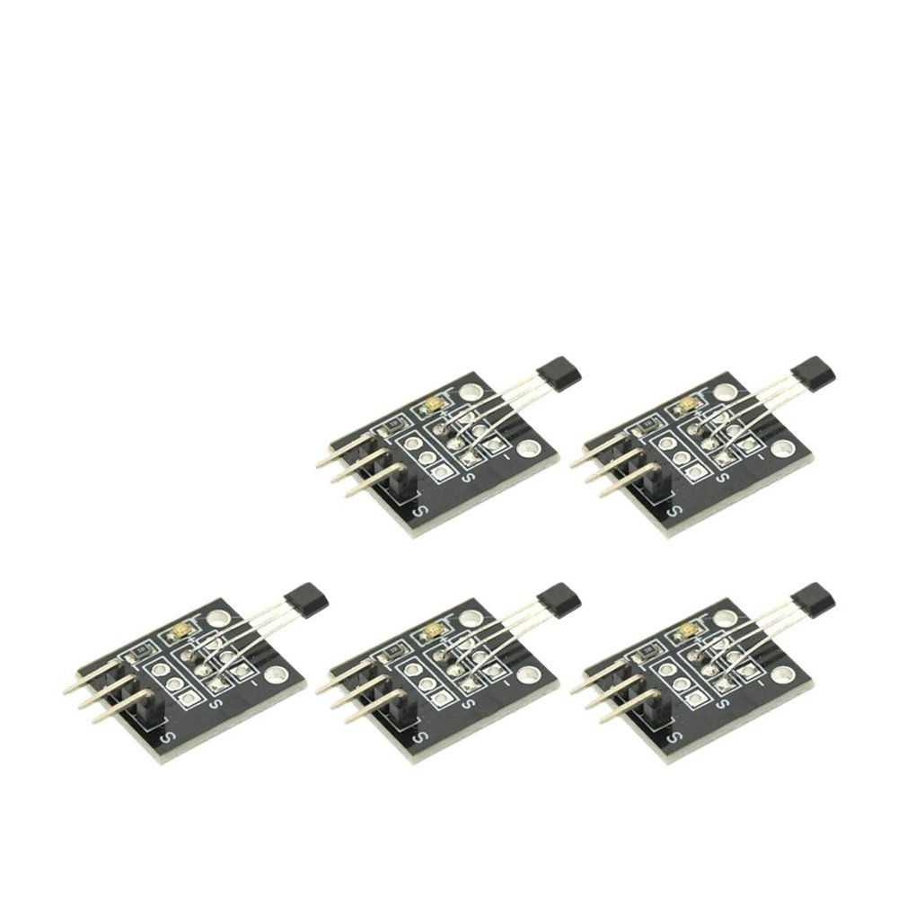1-10pcs KY-035 Analog Hall Magnetic Sensor Module 49E for Arduino(5pcs)