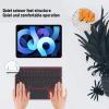Jectse Foldable Keyboard, Multi Touch Touchpad, Triple Folding Portable Keyboard with PU Leather Cover, Full Size Wireless for Phone Tablet Laptop PC, 12 Multimedia Hotkeys, view 2