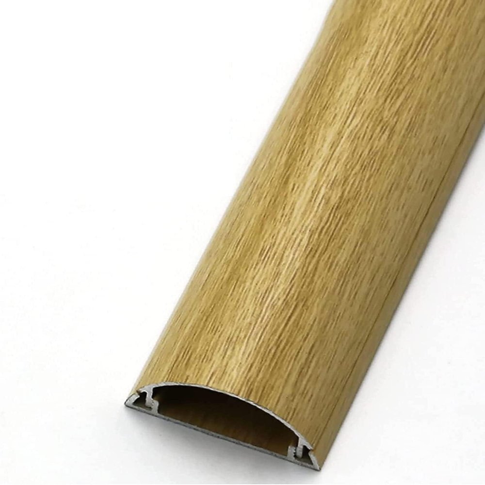 Floor Cable Cover,Aluminum Alloy,1m Protector,to Protect Wires and Prevent from Tripping,