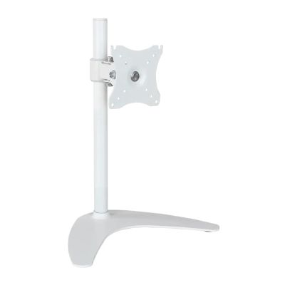 14" - 27" Height Adjustable Metal Base Computer Monitor Desk Stand Single Screen Mounting Bracket Support Arm(14-27 inch DZ22)
